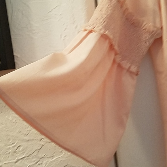 KARL LARGERFELD PARIS | Peachy Pearly Peasant Top - Picture 6 of 9